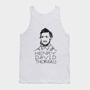 Henry David Thoreau by 9JD Tank Top